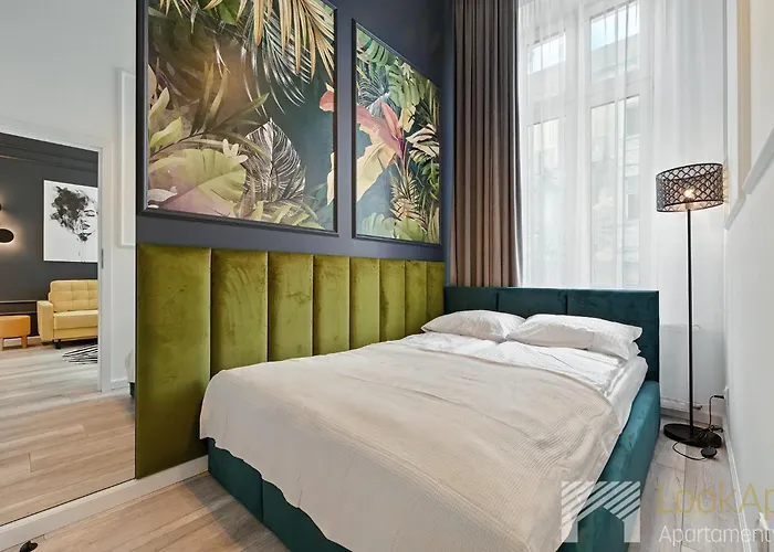 Апартаменты Jaracza Premium&deluxe By Lookap Лодзь